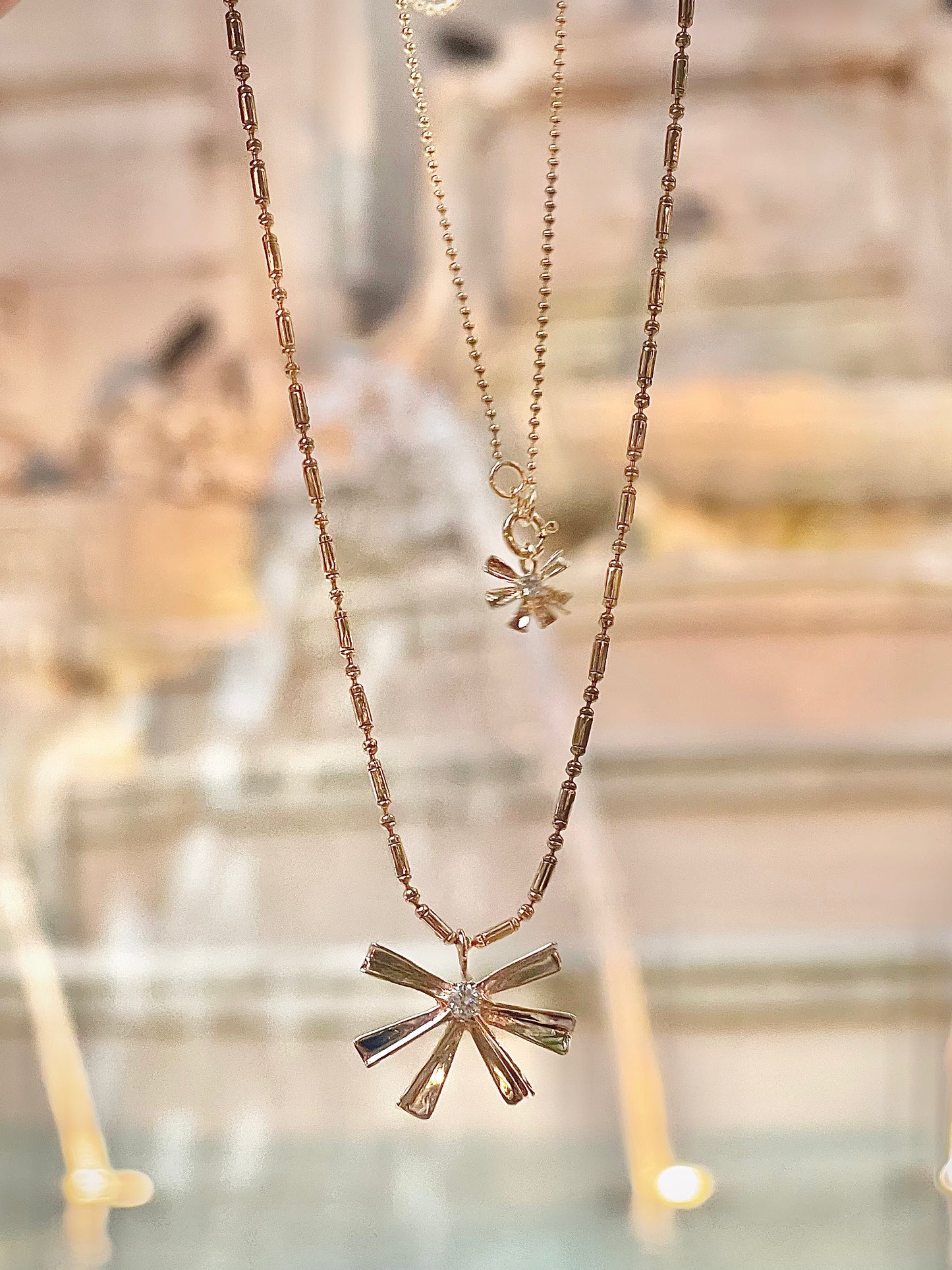 Cassava Flowerform Necklace