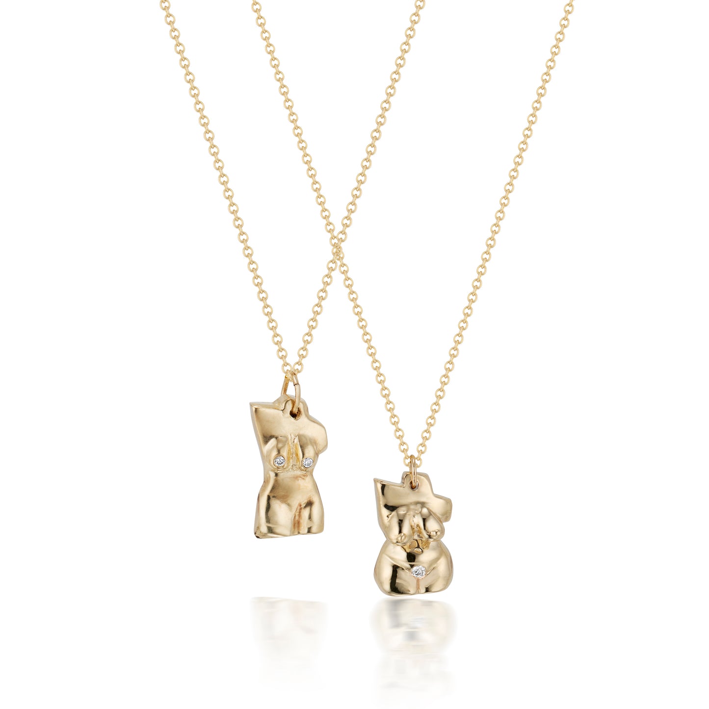Feminine Form Necklace - Curvy
