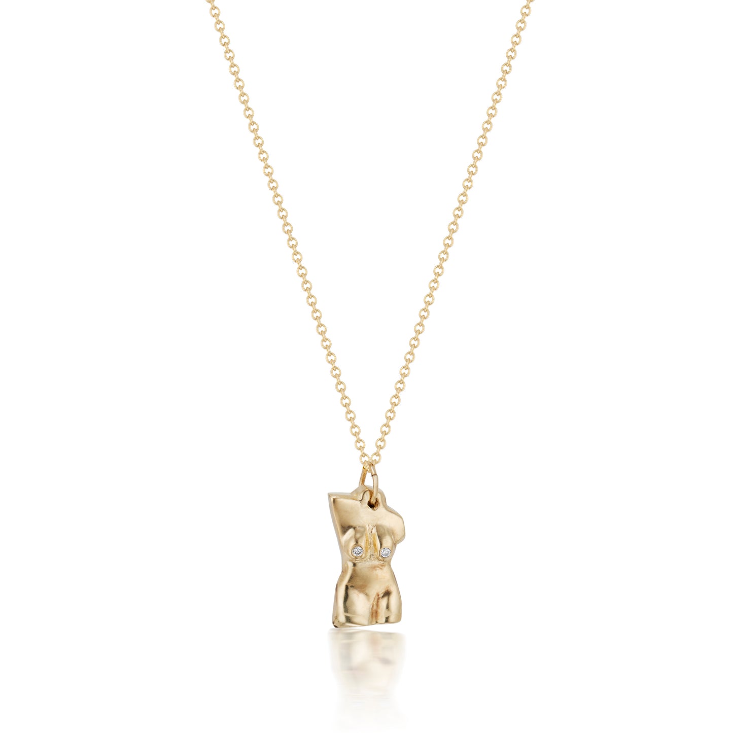 Feminine Form Necklace - Delicate
