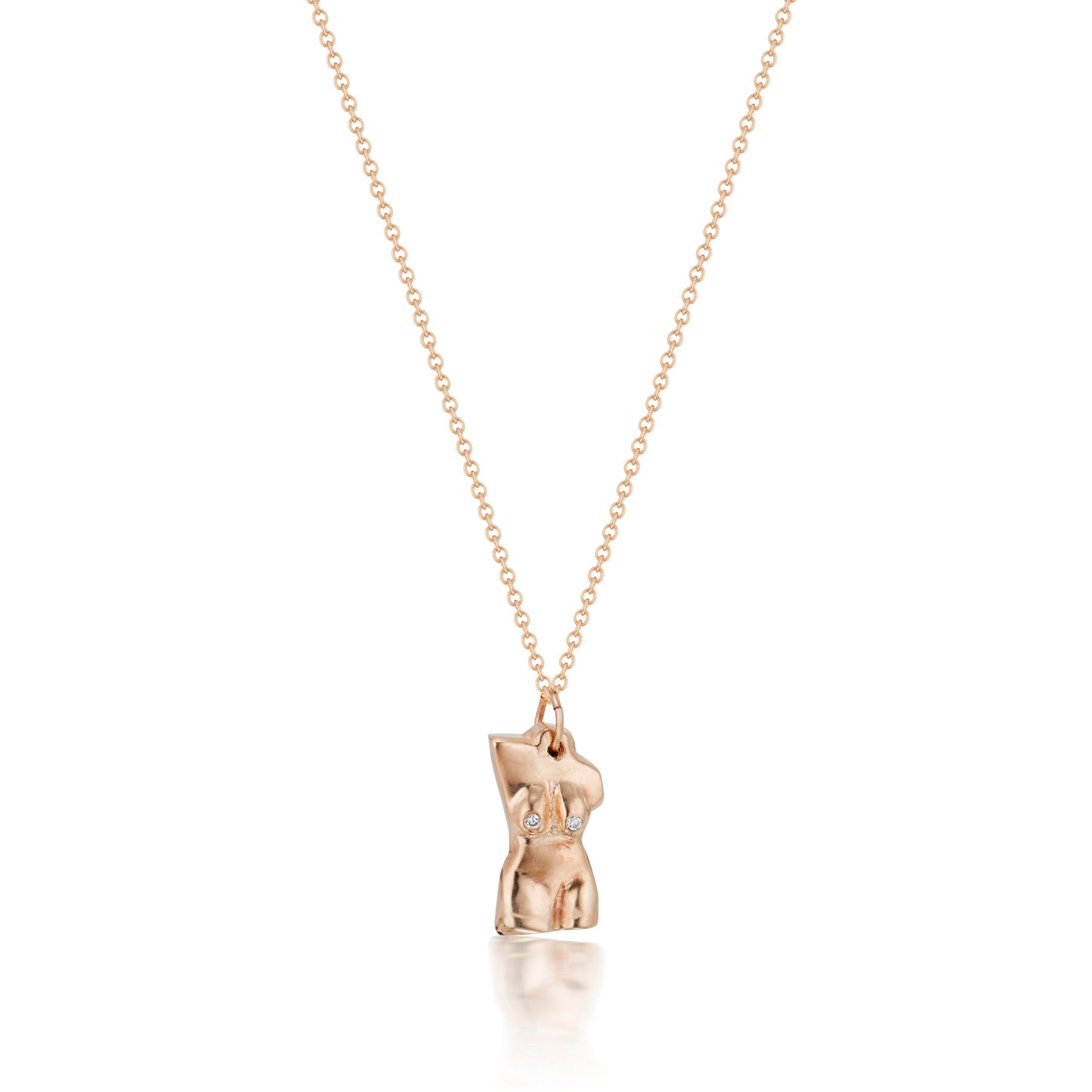 Feminine Form Necklace - Delicate